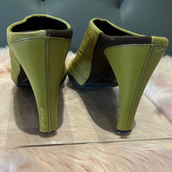 Cole Haan green mules - Picture 3 of 6